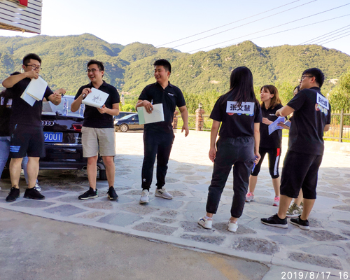 众科创谱蓟县盘山团建拓展欢乐游圆满成功